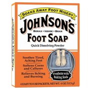 Johnson Foot Soap Size 4z Johnson'S Foot Soap, Soothes, Softens & Relieves