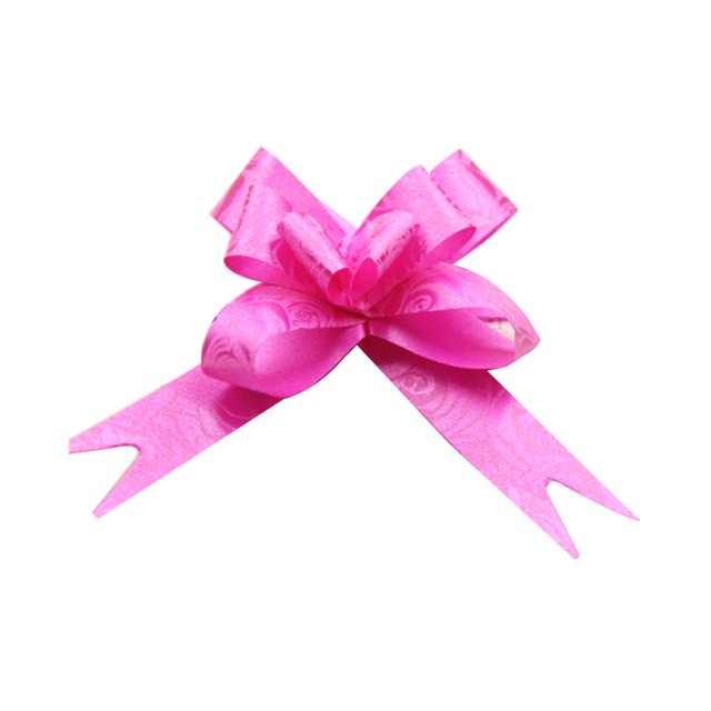200 Pieces Christmas Gift Packing Pull Bow Ribbons Present Wrapping Decoration Decor Party Supplies Easy to Assemble Fashionable Rose Red Rose
