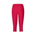 thumbnail image 5 of Kcodviy Leggings de Course pour Femmes, Taille Haute, Décontractés, avec Poches, Été, Plage, Extensible, 5 of 5