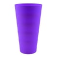 thumbnail image 1 of YBM Home Reusable Plastic Cups 18 oz, Unbreakable Drinkware Dishwasher Safe, Purple, 1 of 1