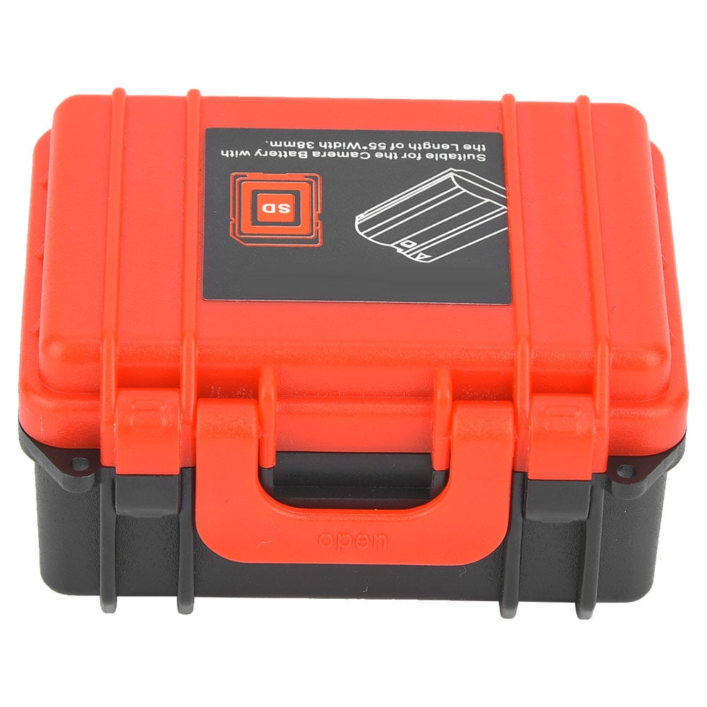 Camera Memory Card Storage Box, Precise Card Slot Camera Battery Storage Box Lightweight Portable  For  EN-EL15 Battery For  E6