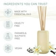 thumbnail image 5 of SpaRoom Aromatherapy Reed Diffuser with Handblown Glass Container, Vanilla Bean, 5 of 5