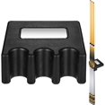 thumbnail image 1 of Billiard 3 Cues Holder, Black Rubber Pool Cue Rest Holder for Pool Table, 1 of 6