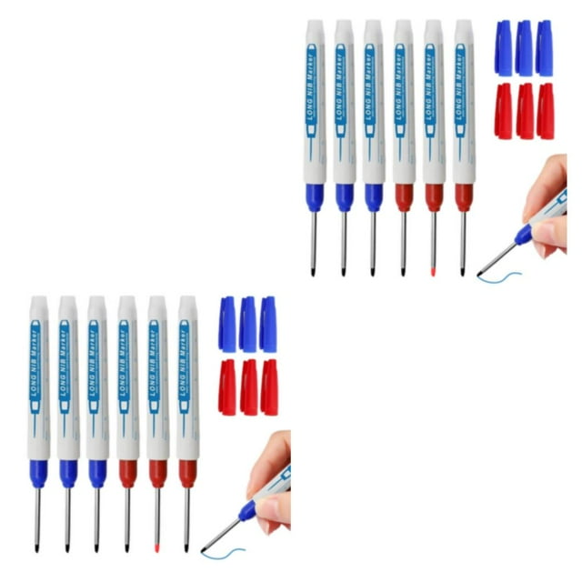 Guardoinrt 6pcs/set Borehole Marker Premium Materials Permanent Marking Solution For Deep Holes Marks On 2Set