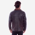 thumbnail image 2 of Scully Men's Leather Fringe Jacket Chocolate X-Large  US, 2 of 2