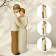 thumbnail image 5 of Hand-Painted Family Figurine - Newborn Keepsake Gift for Christmas, Mother's Day, Father's Day Home Decor, 5 of 8