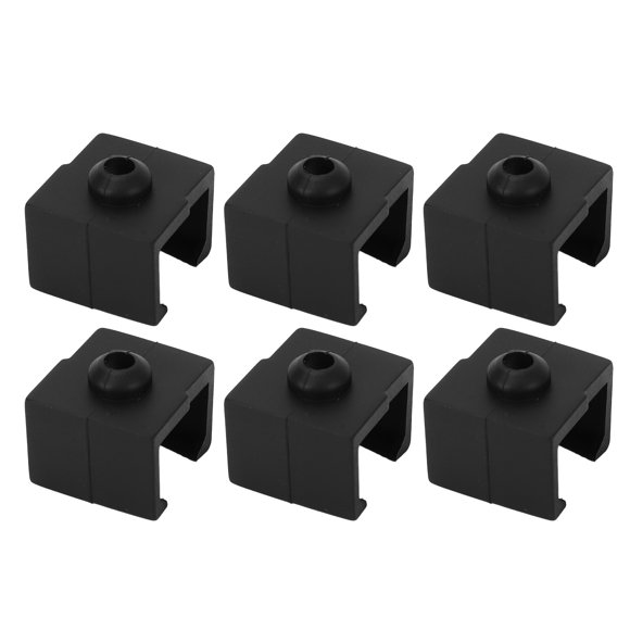 Hotend Silicone Sleeves, 6PCS 280 degrees Celsius Temperature Resistance Printer Silicone Socks Replacement Parts Stable and Reliable for Ender 3 V3 SE