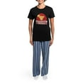 thumbnail image 4 of CafePress - Margarita Mama Women's Dark Pajamas - Women's Short Sleeve Print T-Shirt and Pants Dark Cotton Pajama Set, 4 of 7