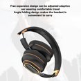thumbnail image 4 of Kripyery H7 Bluetooth-compatible Headphone Over Ear Deep Bass Foldable Noise Reduction Stereo Sound Wireless Headset Gaming Wear, 4 of 8