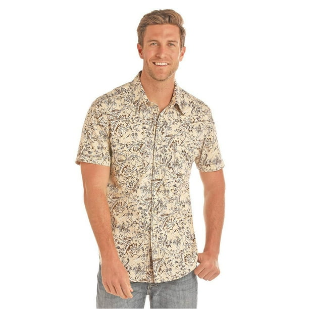 leopard rock and roll shirt