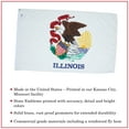 thumbnail image 6 of Allied Flag 2 x 3 FT Nylon Illinois State Flag - Made in USA, 6 of 6