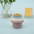thumbnail image 2 of 6 Tazas Apilables De Juguete Para Bebé, Seguro Y Suave Para Clasificar Y Apilar Tazas Anidadas Desarrollo Educativo Temprano Mejor Juguete Apilable Montessori Para 1 2 3 Años Niños O Niñas Niños Peque Muyoka Hogar, 2 of 6