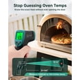 thumbnail image 2 of ERICKHILL ROOKCORE Infrared Thermometer -50℃~600℃ Adjustable Emissivity Non-Contact Laser Thermometer Gun LCD Backlit Display -Compact Size for Vehicle Repair/Cooking/BBQ/Freezer/Food, Dark Green, 2 of 7