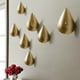 thumbnail image 2 of Suspensión de Pared Forma de Gato de Agua Accesorio de de Puerta para Sombrero Ropa Toalla Talla Dorado, 2 of 9