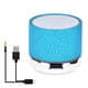 thumbnail image 1 of Altavoz de sonido Altavoz inalámbrico de 3,5 mm Reproductor de música portátil V4.0 compatible con Bluetooth recargable de 3 W, Azul Yuarrent EL002975-05B, 1 of 2