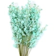thumbnail image 2 of Artificial Orchids Flowers 6pcs Silk Fake Phalaenopsis Flowers 44.5in Plants Orquideas Decor Home Office Garden Wedding Party Decoration Bouquets Real Touch(Black), 2 of 5