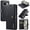black, variant on Retro 2 In1 Detachable Leather Wallet Case for Google Pixel 8 Pro 8A Pixel 7 Pro 7A Pixel 6 Pro 6A Wallet Case with Card Holder Magnetic Leather Phone Cases