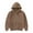 Brown, variant on Zwiiyzr Toddler Fleece Lined Hooded Sweatshirts Warm Winter Tops for Baby Boys Girls 1-10Y Black