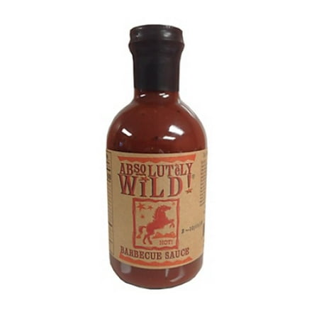Absolutely 19.4oz Wild Bbq Sauce Hot (2 Pack)