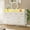 White, variant on Twister.CK 8 Drawers Dresser, Storage Chest of Drawers, TV Stand for 65" with Power Outlet & LED Lights, for Living Room Bedroom, White