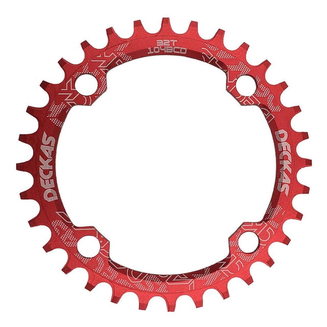 Toystoory Juego de bielas, disco de dientes, bicicleta estrecha y ancha, pernos 104BCD, juego de bielas de aleación con orificio de precisión, piezas de Type9 NO9 Toystoory OD1573-01B