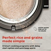 Instant Pot 20-Cup Grain and Rice Cooker with CarbReduce™ Technology, 9-in-1 Functions, White and Brown rice, Mixed Grains, Quinoa, Slow-Cooked Dishes, Keep warm up to 10 hours