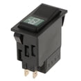 thumbnail image 1 of 6xAuto Car Truck Boat Door Rocker 6-Pins ON/OFF Toggle Switch SPST Negro Sunnimix Interruptor basculante de potencia de barco de coche, 1 of 8