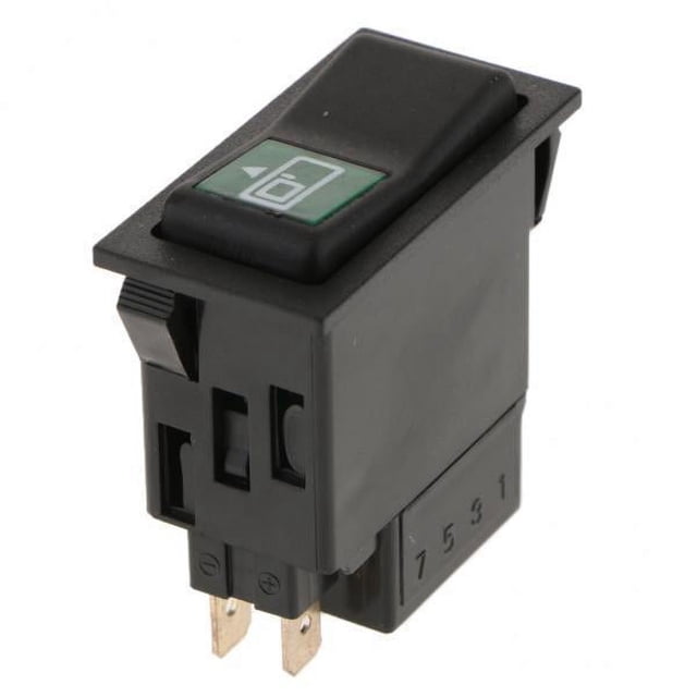 6xAuto Car Truck Boat Door Rocker 6-Pins ON/OFF Toggle Switch SPST Negro Sunnimix Interruptor basculante de potencia de barco de coche