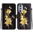 thumbnail image 2 of Compatible with Motorola Moto Edge 30 Pro Flower Painted PU Leather Wallet Case with Card Slots Cover, 2 of 5
