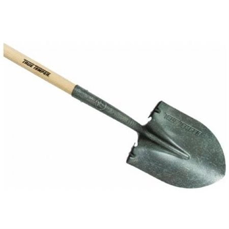 Ames 163033800 16 Gauge Steel Round Point Shovel With Wood Handle