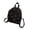 Black, variant on Mini Strawberry Corduroy Backpack for Women, Small Shoulder Bag for Travel College Shopping Picnic Daily Use (Black)