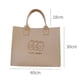 thumbnail image 2 of 1 bolsa de fieltro, nueva bolsa de compras portátil de fieltro con dibujos animados, bolsa de fieltro de gran capacidad y cómoda, 2 of 5