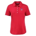 thumbnail image 2 of Women's Cutter & Buck Red New York Mets Stars And Stripes Coastline Epic Comfort Eco Recycled Polo, 2 of 3