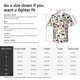 thumbnail image 5 of Fotbe Aabstract Eyes Camisa Hawaiana para Hombre Unisex – Camisa Casual de Verano con Botones de Manga Corta de Algodón y Lino,3X-Large, 5 of 7