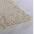 thumbnail image 4 of Home Soft Things Jacquard Throw Pillow Cover and Valance Set - Angola - Light Grey - 20" x 20" & 56" x 19", 4 of 4