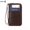 RFID PU coffee, variant on 7.87×4.72×0.98 IN Anti-Scan RFID Shield PU Passport Clutch, Zip-Around Multi Compartment Travel Document Wallet with Hand Wrist Lanyard for Overseas Travel & Daily ID Storage