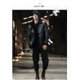 thumbnail image 4 of New Arrival Men's Winter Long Coat Genuine Leather Natural Sheepskin Shearling Jacket for Male Thick Wool Liner Black Brown Plus Oversize for Weight over 110kgs,Black,62, 4 of 6