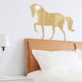 thumbnail image 4 of Adhesivo de pared Yuarrent nuevo póster estéreo moderno DIY pegatinas de papel tapiz Decoración dorado HA077300-01, 4 of 6