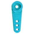thumbnail image 2 of Brazo servo de 21T, pequeño, portátil, mecanizado CNC, aleación de aluminio, brazo de dirección RC para servos MD922 MD933, color azul., 2 of 14