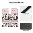 thumbnail image 4 of Vsdgher Cute Cats Car Foot Mat Set of 4 Pieces Universal Floor Liner Car Accessories Fits Most Cars, Trucks, Vans, sedans, SUV, 4 of 7
