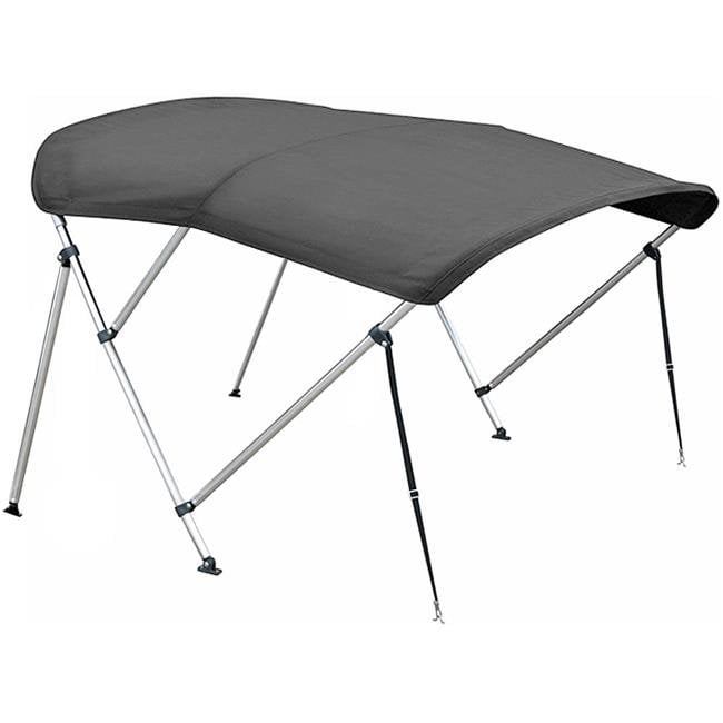 SavvyCraft 3 Bow Bimini Top Boat Cover 1 Inch Aluminum Frame with Storage Boot and Rear Poles Mounting Hardwares Includes Height 36 46 54 Multi Size/Color
