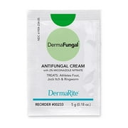 DermaFungal 2% Miconazole Nitrate Cream Antifungal 5 Gram Individual Packet 144 Ct