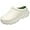 White, variant on Men's Non-Slip Oil-Resistant EVA Chef Shoes - Lightweight Slip-On Work Shoes for Kitchen, Restaurant, and Hospital Use