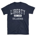 thumbnail image 1 of Liberty Oklahoma Classic Established Men's Cotton T-Shirt, 1 of 1