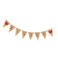 thumbnail image 5 of Besos Corazones Bandera de Arpillera Banner de Boda, Día de San Valentín Fiesta de Bodas Arpillera Pull Up Banner Corazones de Boda "besos" Banner Decorativo Pull Up oso de fresa Electrónica, 5 of 5