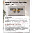 thumbnail image 4 of Soporte de pared Perlegear Ultra Slim para televisores planos de 42 a 86 pulgadas, 4 of 7