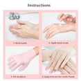 thumbnail image 4 of Guantes De Spa Hidratantes De Gel, Guantes Hidratantes Para Manos Agrietadas, Guantes Hidratantes Flexibles Para Manos 1 Par Speravity CE007535-01, 4 of 6