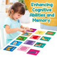 thumbnail image 3 of Cognitive Flash Cards Torlam Toddler para niños pequeños con 60 tarjetas, 3 of 7