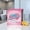 Pink, variant on Blue Toilet Cleaner Tablet for Deodorizing and Deep Cleaning Action, Concentrated Toilet Bowl Cleaner with Rose Scent, Easy Drop In Tablet 12 Capsules