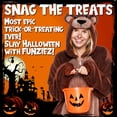 thumbnail image 2 of FUNZIEZ! High Pile Fleece Bear Adult Unisex Novelty Union Suit Costume for Halloween - Brown Bear, XX-Large, 2 of 5
